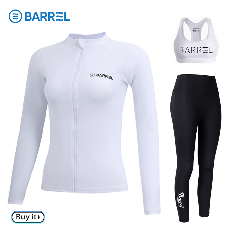 White shirts, white vests, black high waist pants